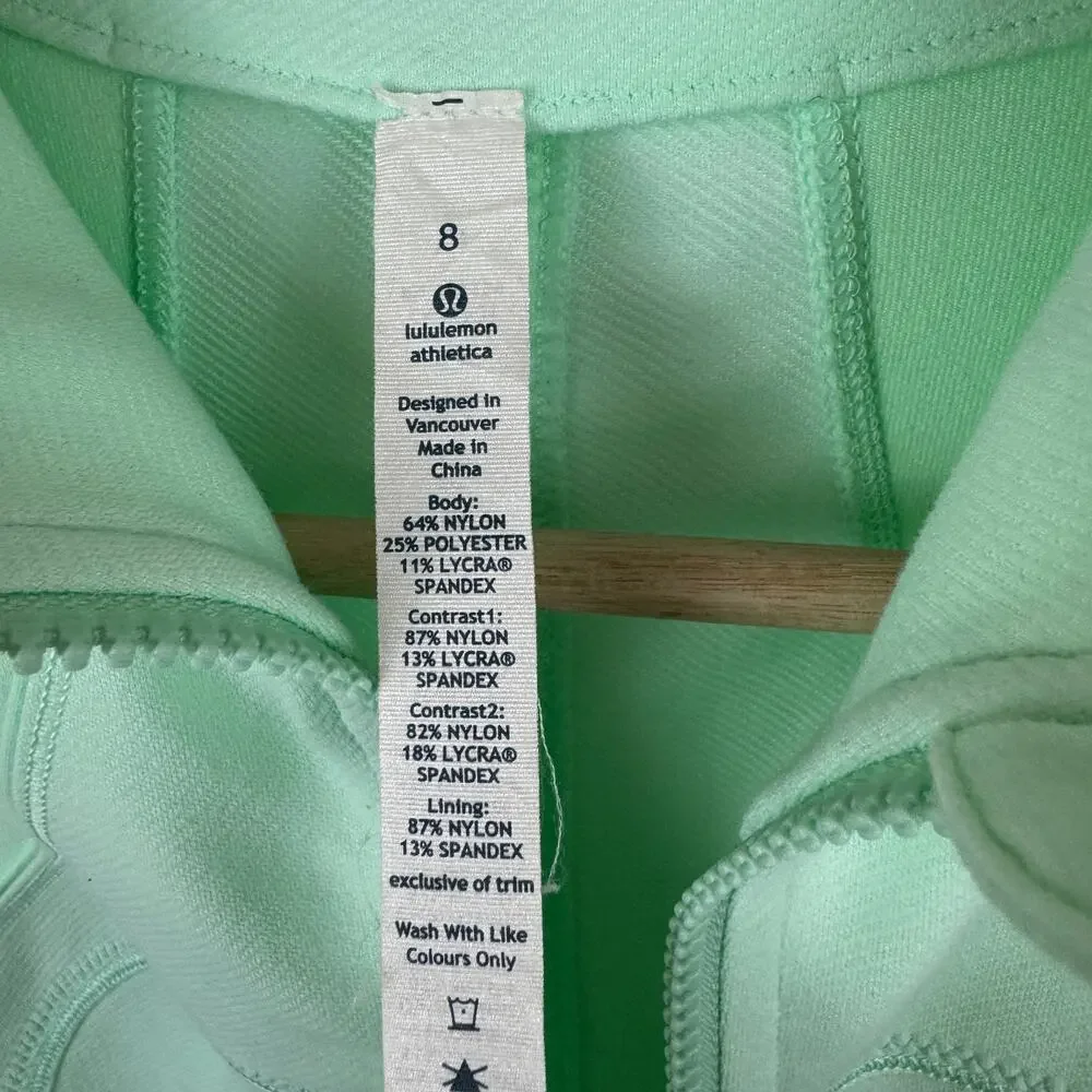 Lululemon Forme Jacket Fresh Teal
